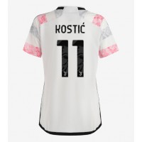 Camisa de Futebol Juventus Filip Kostic #11 Equipamento Secundário Mulheres 2023-24 Manga Curta